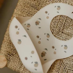 Sale Bavoir Abricots Bavoirs