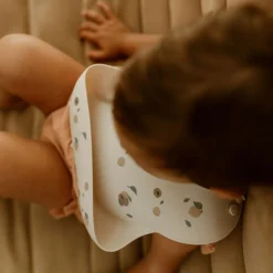 Sale Bavoir Abricots Bavoirs