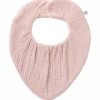 Bavoir bandana réversible bambou et gaze de coton pétale Bavoirs