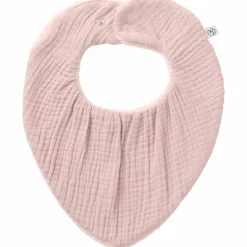 Bavoir bandana réversible bambou et gaze de coton pétale Bavoirs