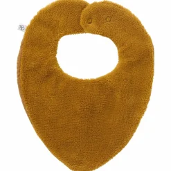 BB & Co Bavoir bandana réversible bambou et gaze de coton havane