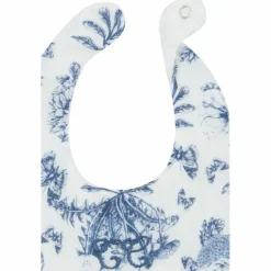 Clearance Bavoir bandana Toile de Jouy bleu Bavoirs