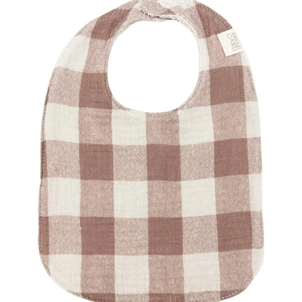 Sale Bavoir Big Brother Vichy Caramel Bavoirs