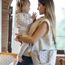 Walking Mum Bavoir Botton Fleurs