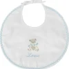 New Bavoir de naissance Ours bleu (personnalisable) Bavoirs
