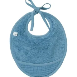 BB & Co Bavoir de naissance Pierre Bleue
