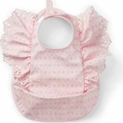 Elodie Details Bavoir Embroidery Anglaise Pink