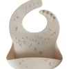 Bavoir en silicone à poche Hirondelles Sable Bavoirs