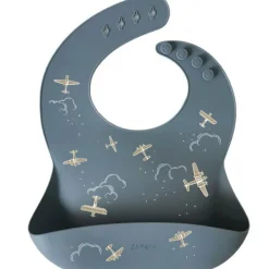 Hot Bavoir en silicone à poche Aviateur Bavoirs