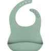 Online Bavoir en silicone Ash green vert Bavoirs