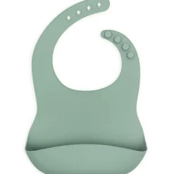 Online Bavoir en silicone Ash green vert Bavoirs