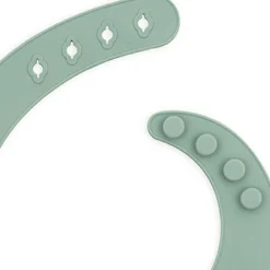 Online Bavoir en silicone Ash green vert Bavoirs