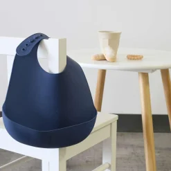 Clearance Bavoir en silicone Bleu Bavoirs
