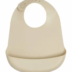 Trois Kilos Sept Bavoir en silicone Nougat