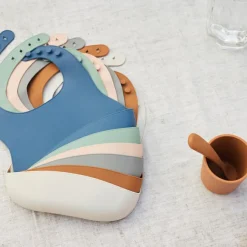 Sale Bavoir en silicone nougat Bavoirs