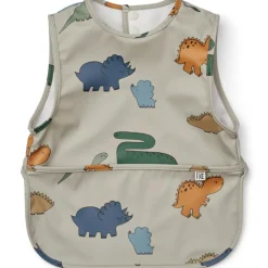 Liewood Bavoir imperméable Bria Dinosaurs Mist