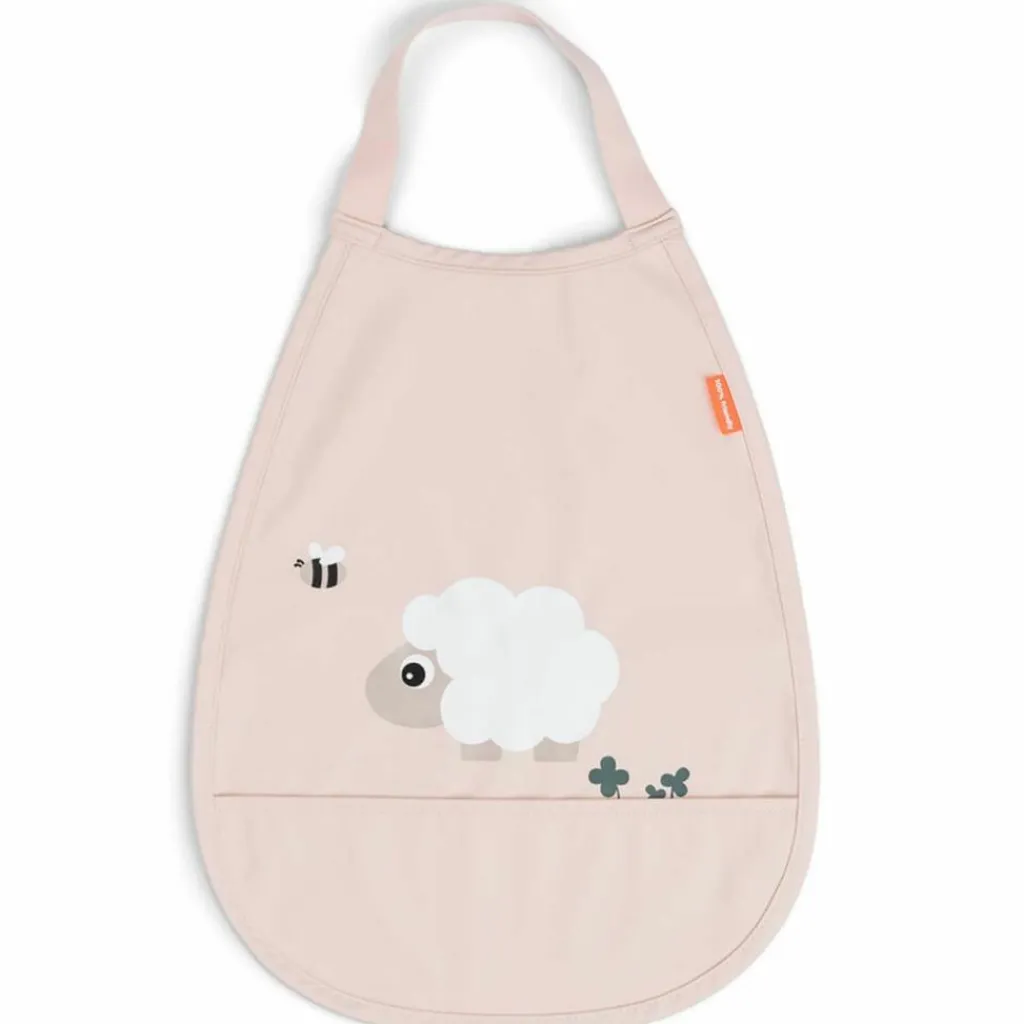 Hot Bavoir élastique Tiny farm Rose Bavoirs