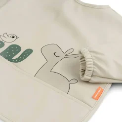 New Bavoir manches avec poche Lalee Sable Bavoirs