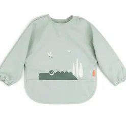 Best Bavoir manches avec poche Croco Vert Bavoirs