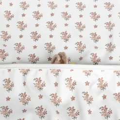 Sale Bavoir manches longues Botton Fleurs Bavoirs