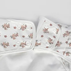 Sale Bavoir manches longues Botton Fleurs Bavoirs