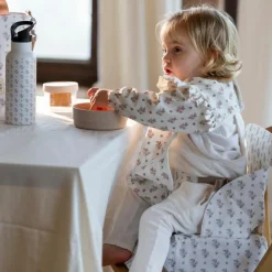 Sale Bavoir manches longues Botton Fleurs Bavoirs