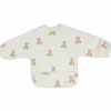 New Bavoir manches longues Teddy Bear Bavoirs
