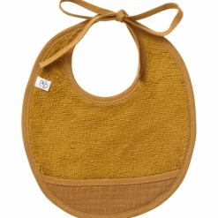 BB & Co Bavoir naissance bi-matière havane