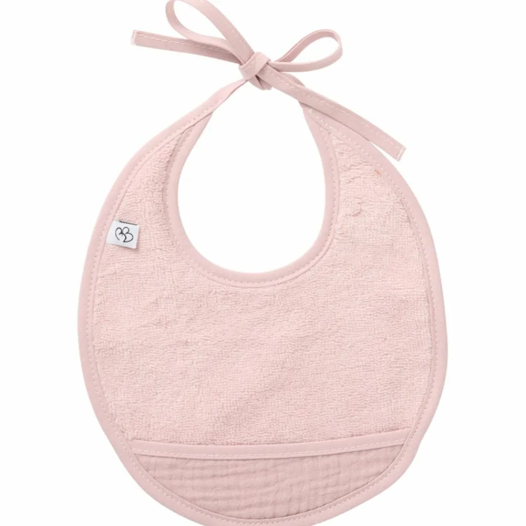 Online Bavoir naissance bi-matière pétale Bavoirs