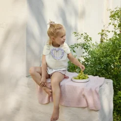 Elodie Details Bavoir Oat White