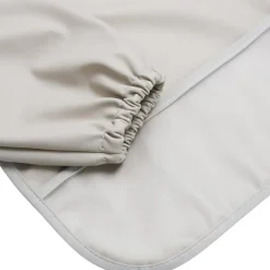 Hot Bavoir plastifié manches longues Sable Bavoirs