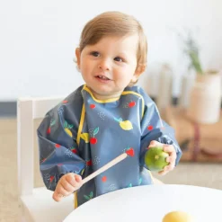 Best Bavoir plastifié manches longues Fruits Bavoirs