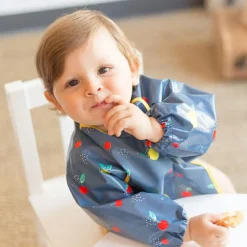 Best Bavoir plastifié manches longues Fruits Bavoirs