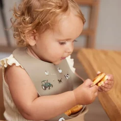 Best Bavoir silicone imprimé A la ferme Bavoirs