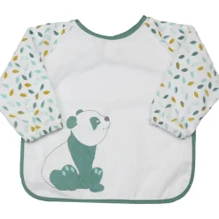 Trois Kilos Sept Bavoir tablier en éponge Panda (6-24 mois)