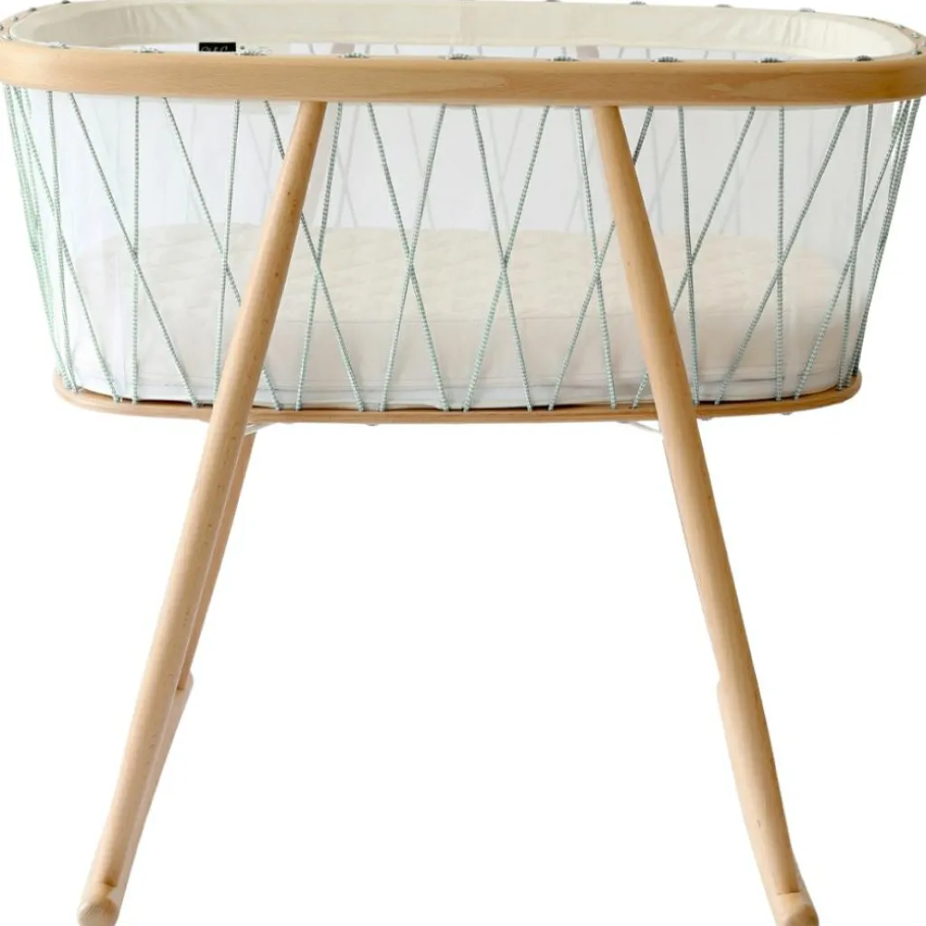 Charlie Crane Berceau à bascule Kumi Organic Lichen