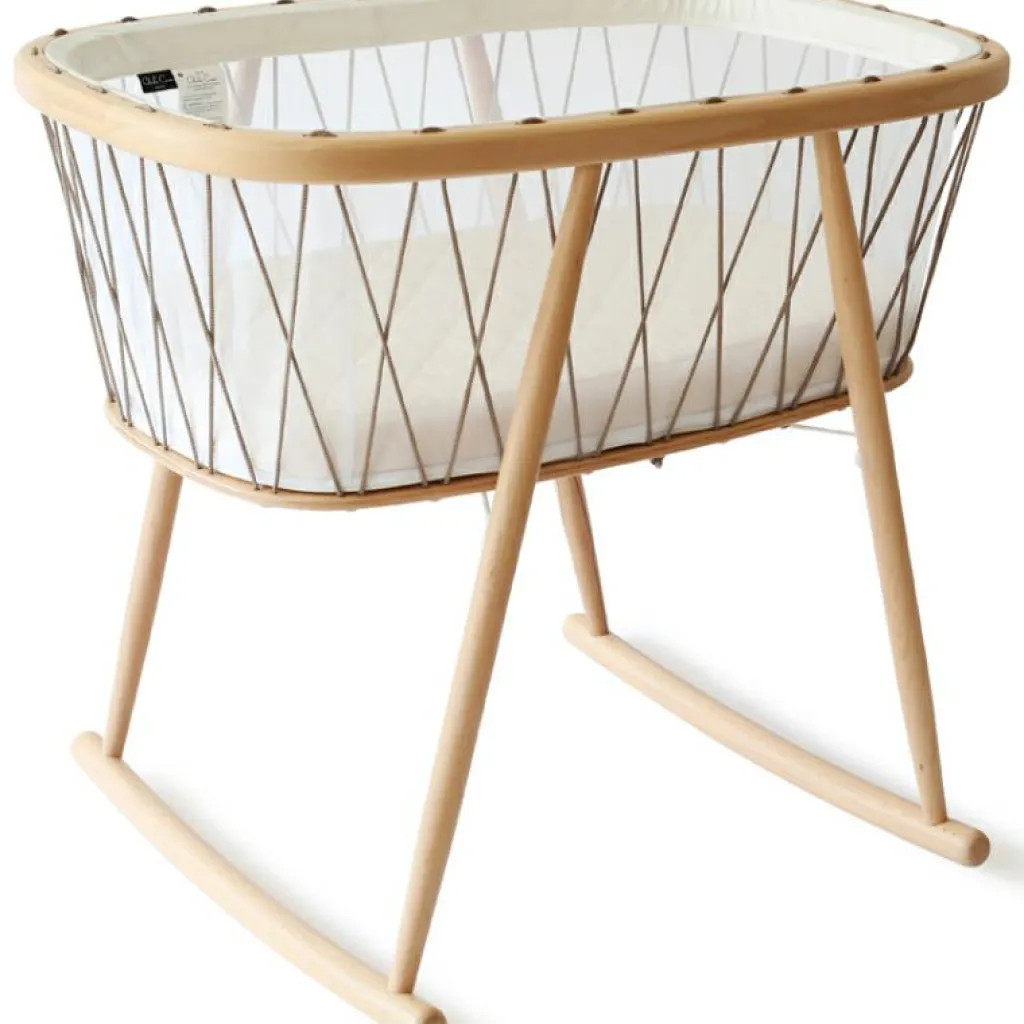 Charlie Crane Berceau à bascule Kumi Organic Hazelnut