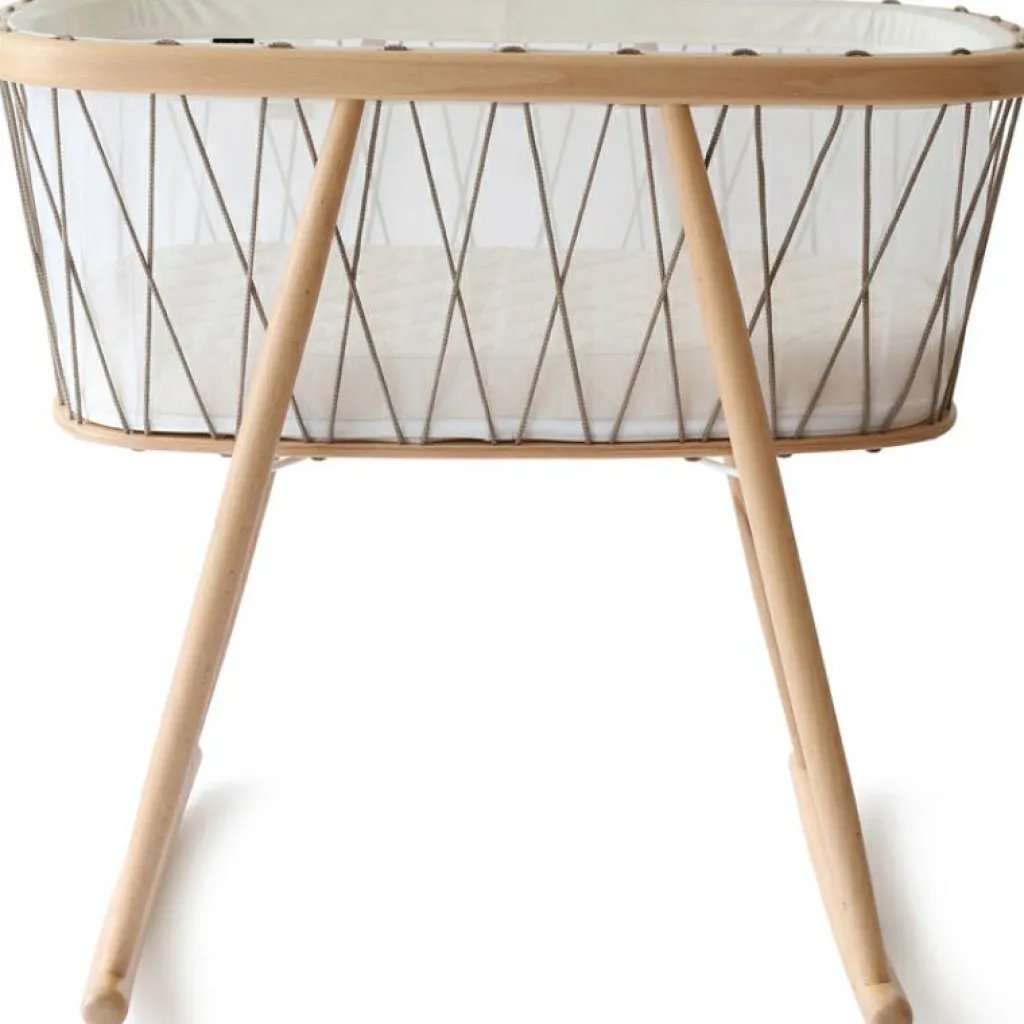 Charlie Crane Berceau à bascule Kumi Organic Hazelnut