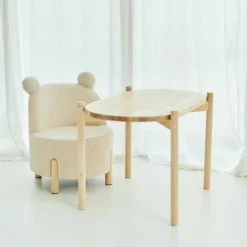 Berceau 2 en 1 Teddy écru Berceau