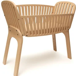 Charlie Crane Berceau cododo évolutif Kodo en bois naturel (80 x 43 cm)