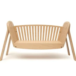 Charlie Crane Berceau cododo évolutif Kodo en bois naturel (80 x 43 cm)