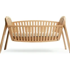 Charlie Crane Berceau cododo évolutif Kodo Organic en bois naturel (80 x 43 cm)