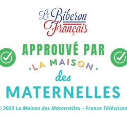 Le Biberon Français Biberon anti colique Papa-bébé by Soledad (360 ml)