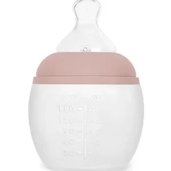Hot Biberon anti-colique en silicone Blush (150 ml) Biberon