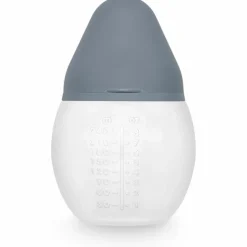 Elhée Biberon anti-colique en silicone Blue Grey (240 ml)