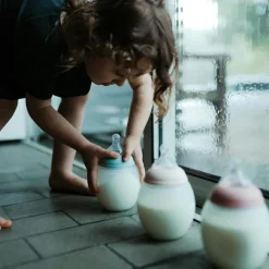 Biberon anti-colique en silicone sand (330 ml) Biberon