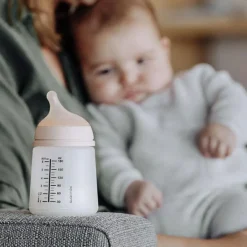 Suavinex Biberon anti-colique spécial allaitement Zerø.Zerø (180 ml)