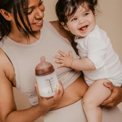 New Biberon anti-colique Zerø.Zerø - Taille unique Spécial Allaitement - A Deep (180 ml) Biberon