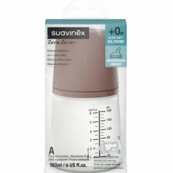 New Biberon anti-colique Zerø.Zerø - Taille unique Spécial Allaitement - A Deep (180 ml) Biberon