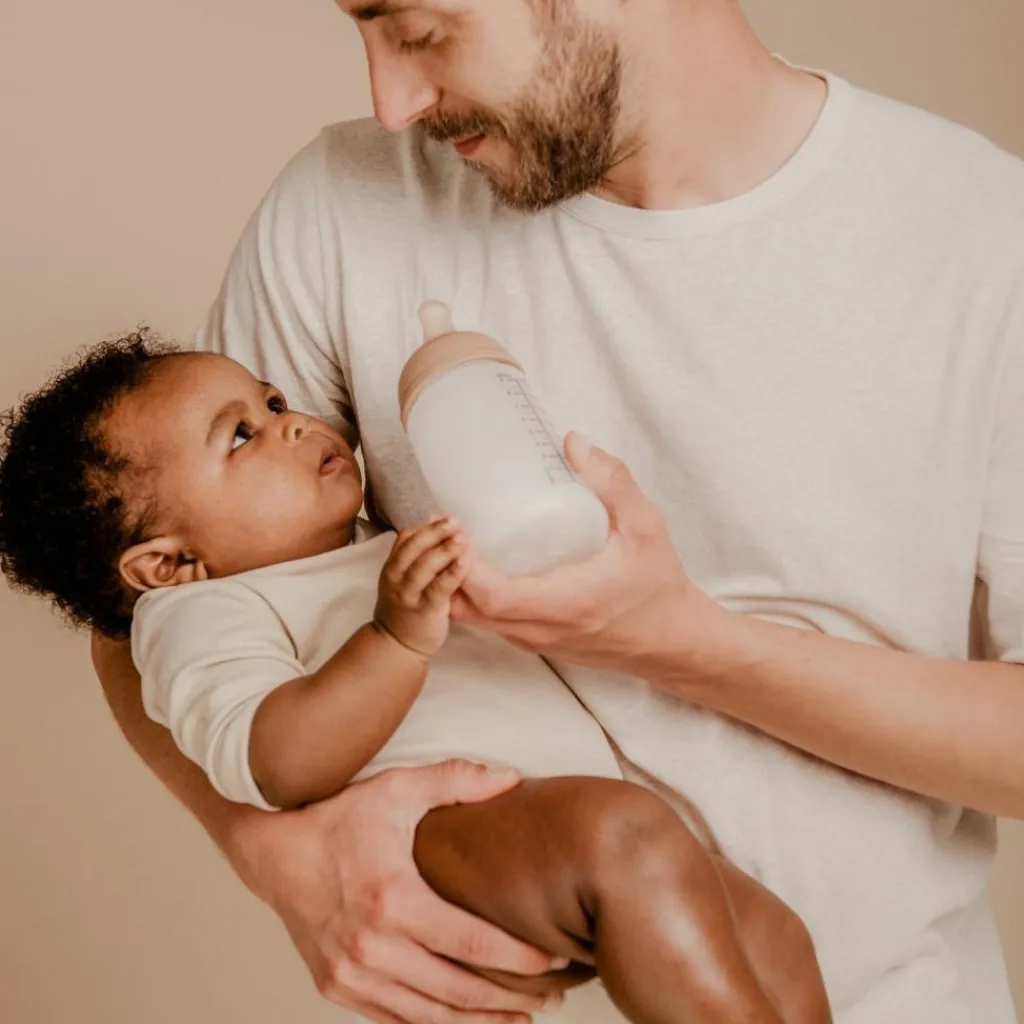 Suavinex Biberon anti-colique Zerø.Zerø - Débit Moyen - M Deep (270 ml)